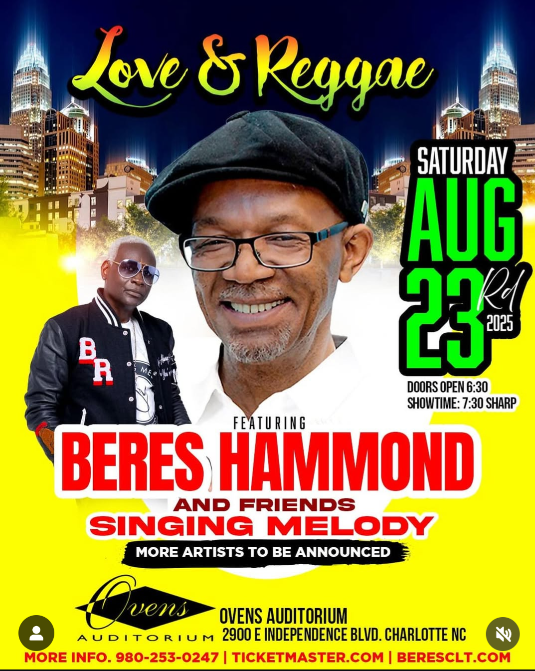 Love & Reggae : ft Beres Hammond & Friends