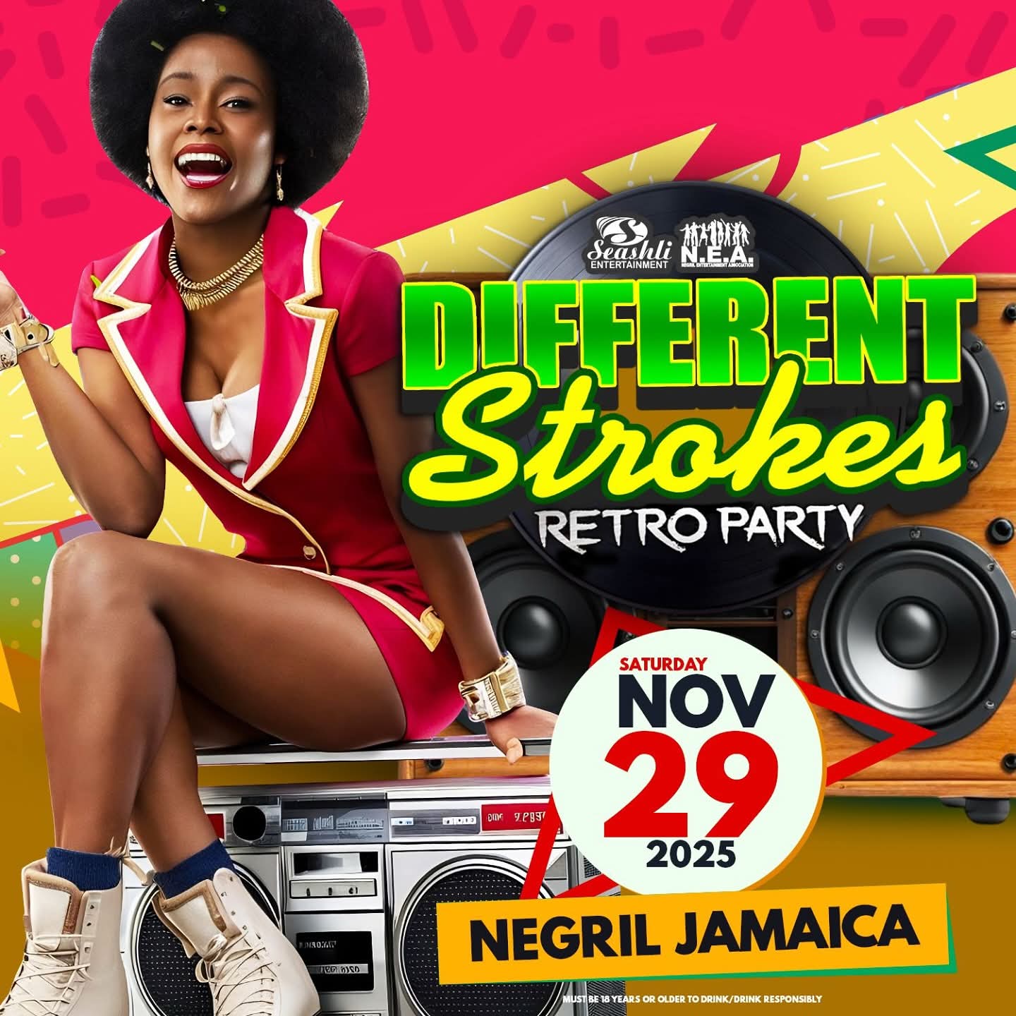 Different Strokes Retro Party