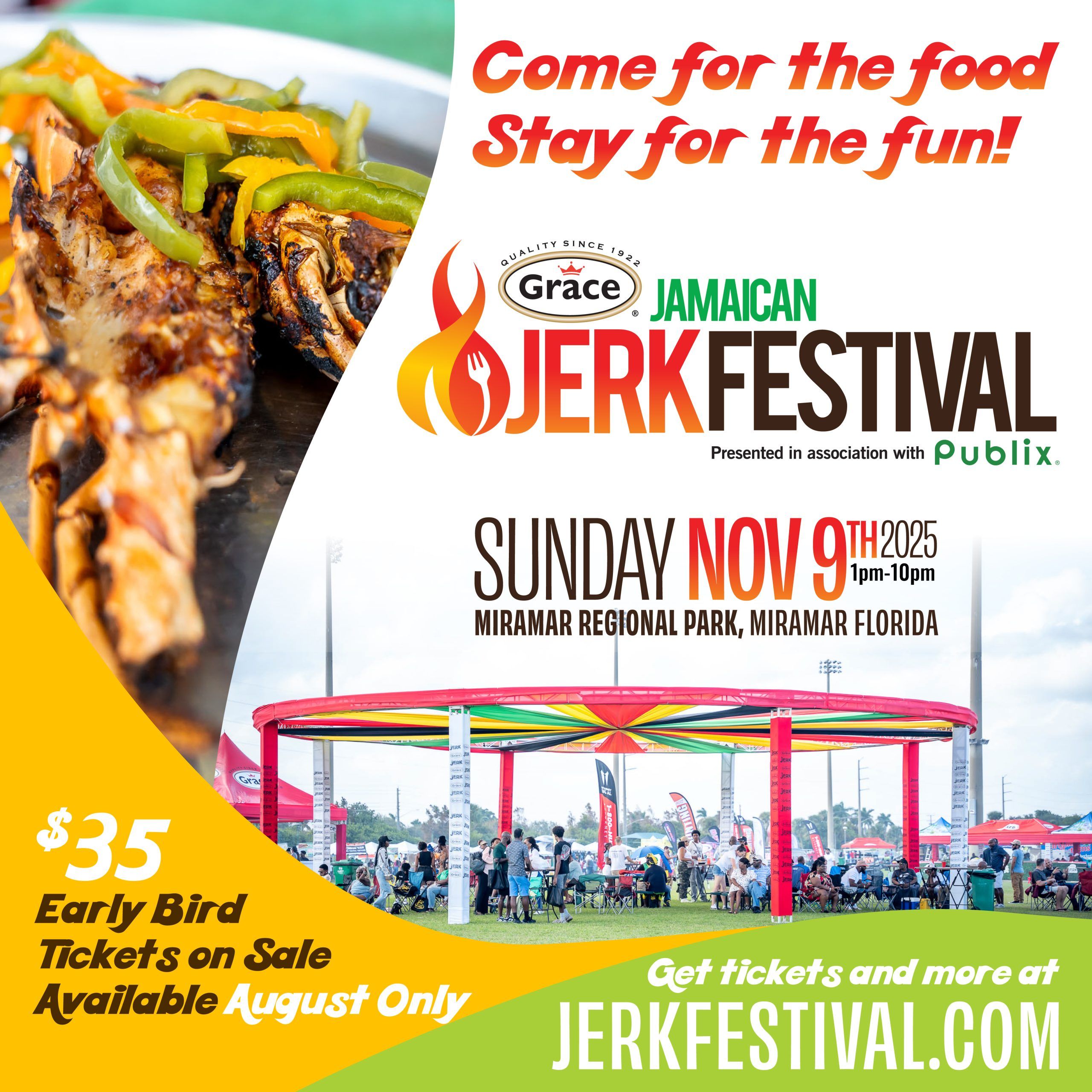 Grace Jamaican Jerk Festival 2025