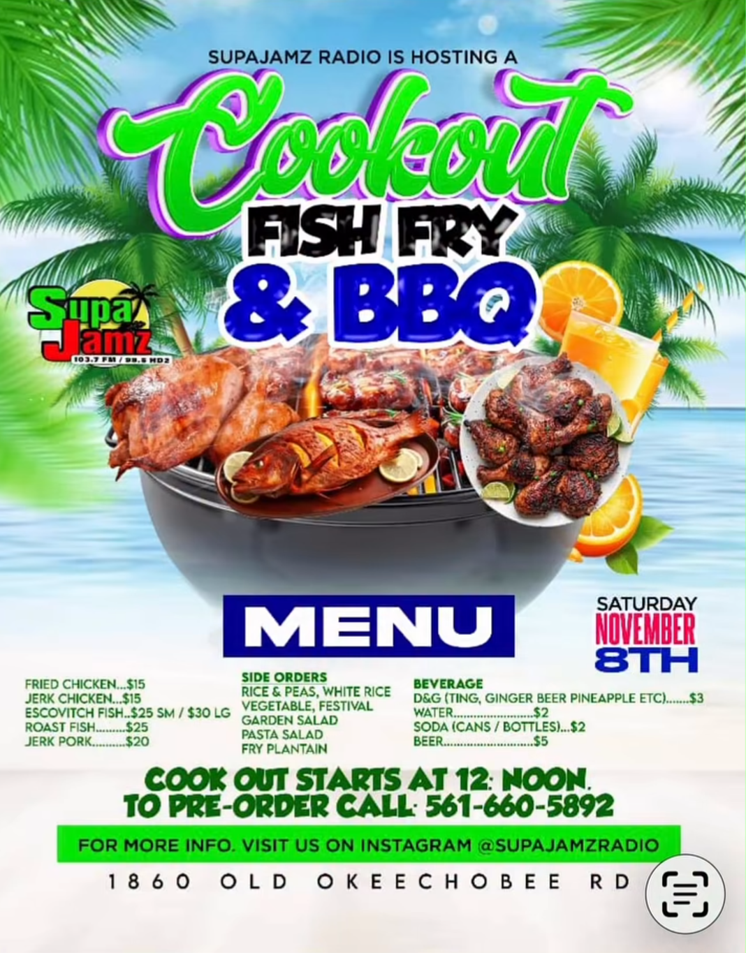 SupaJamz Radio – Fish Fry & BBQ